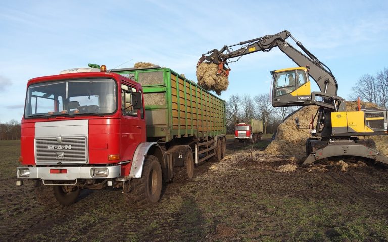 Supply of hemp straw